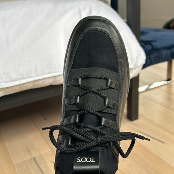 Tod's No Code Sportivo Leather & Neoprene Sneakers UK Size 7.5 - Picture 8 of 16